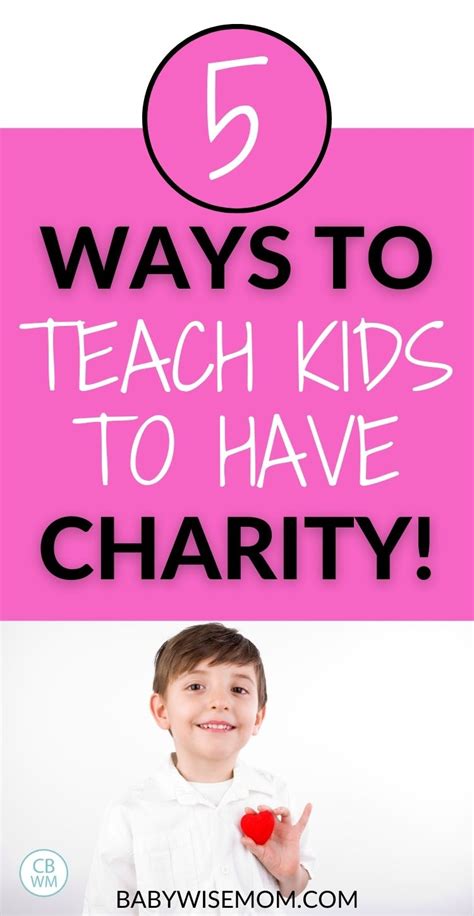 teaching children about charity|5 ways to teach your children about charity .